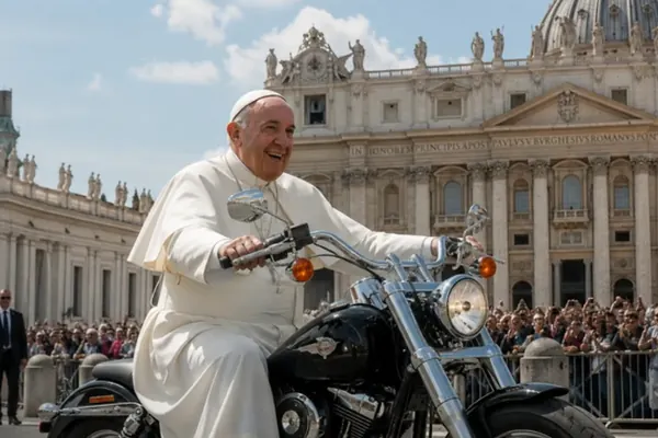 A Harley Davidson do Papa Francisco