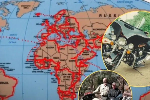 A maior viagem de Harley Davidson da história