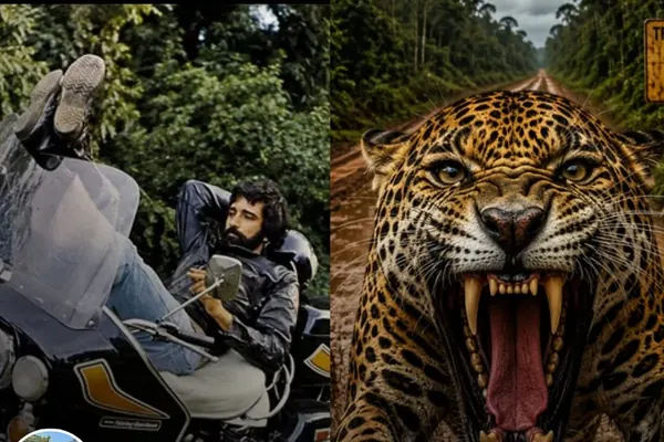 Ele Enfrentou Onças e a Selva Numa Harley-Davidson
